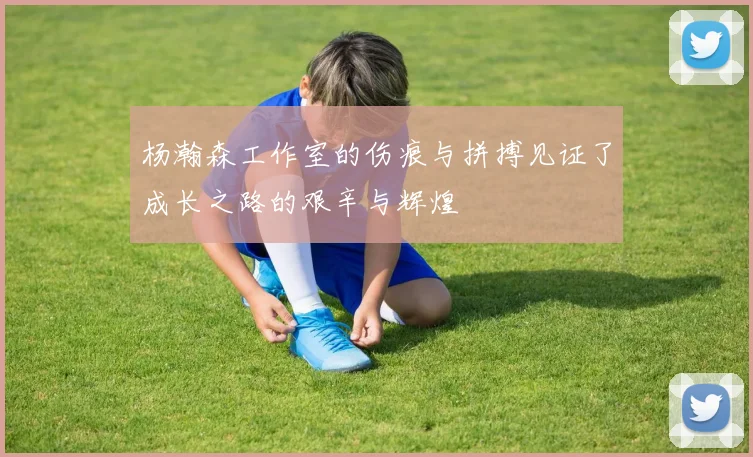 杨瀚森工作室的伤痕与拼搏见证了成长之路的艰辛与辉煌